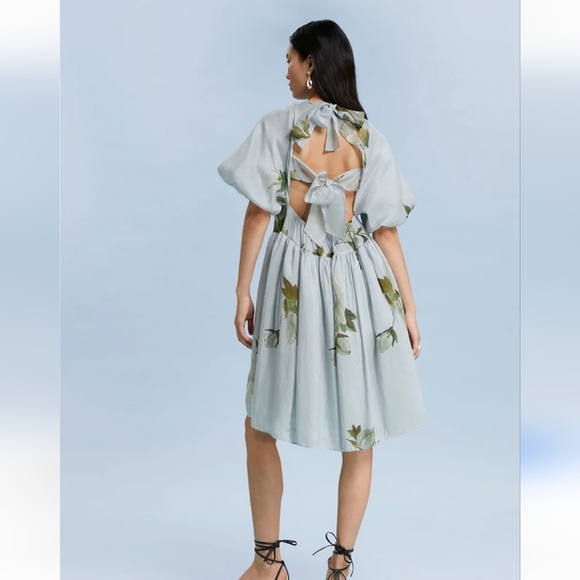 NWT & other stories linen silk dress xs - Picture 3 of 7